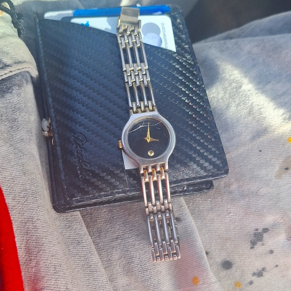 🔥RARE VINTAGE Movado 98A28888 34mm Men's Watch